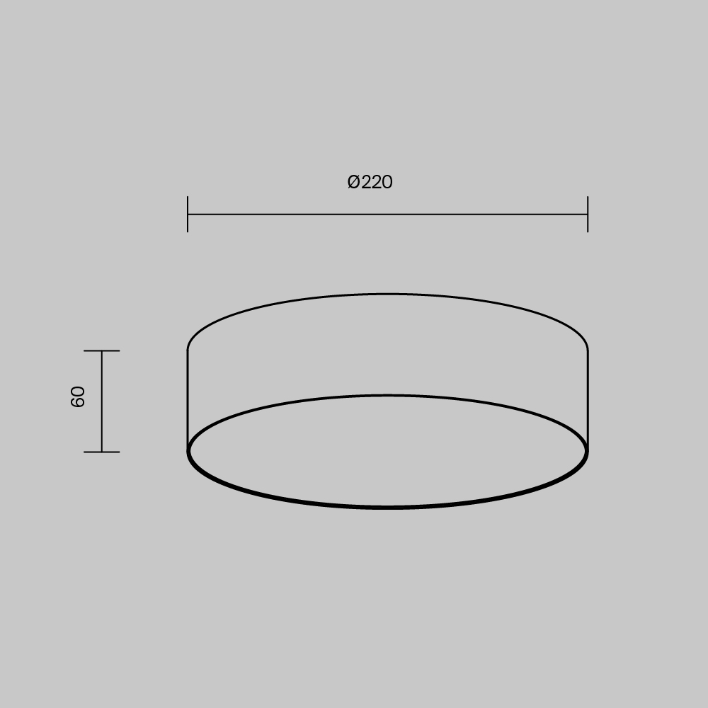 Потолочный светильник Зон / Zon 24 Вт 3000 К 120° Потолочный светильник Technical C032CL-24W3K-RD-MG — изображение 2