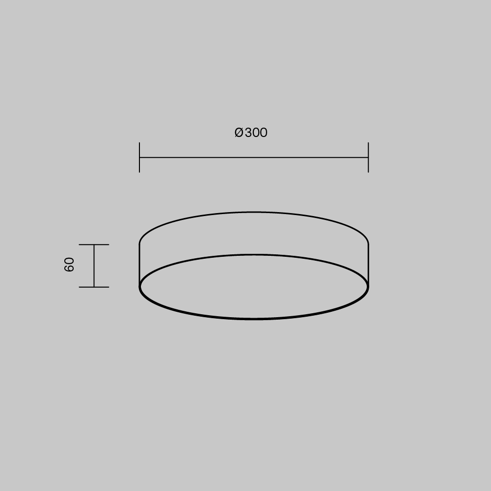 Потолочный светильник Зон / Zon 36 Вт 4000 К 120° Потолочный светильник Technical C032CL-36W4K-RD-MG — изображение 4