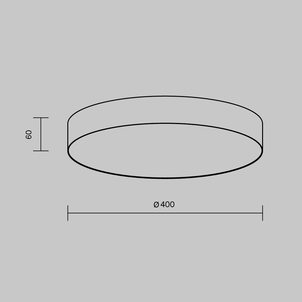 Потолочный светильник Зон / Zon 45 Вт 4000 К 120° Потолочный светильник Technical C032CL-45W4K-RD-W — изображение 4
