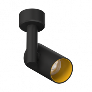 Накладной поворотный светодиодный светильник Ledron CSU0609 Black-Gold TRIAC