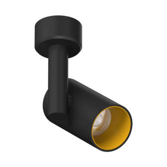 Накладной поворотный светодиодный светильник Ledron CSU0609 Black-Gold TRIAC