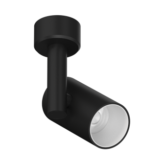 Накладной поворотный светодиодный светильник Ledron CSU0609 Black-White TRIAC