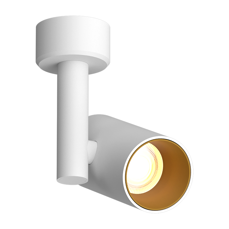 Накладной поворотный светодиодный светильник Ledron CSU0609 White-Gold TRIAC — изображение 2