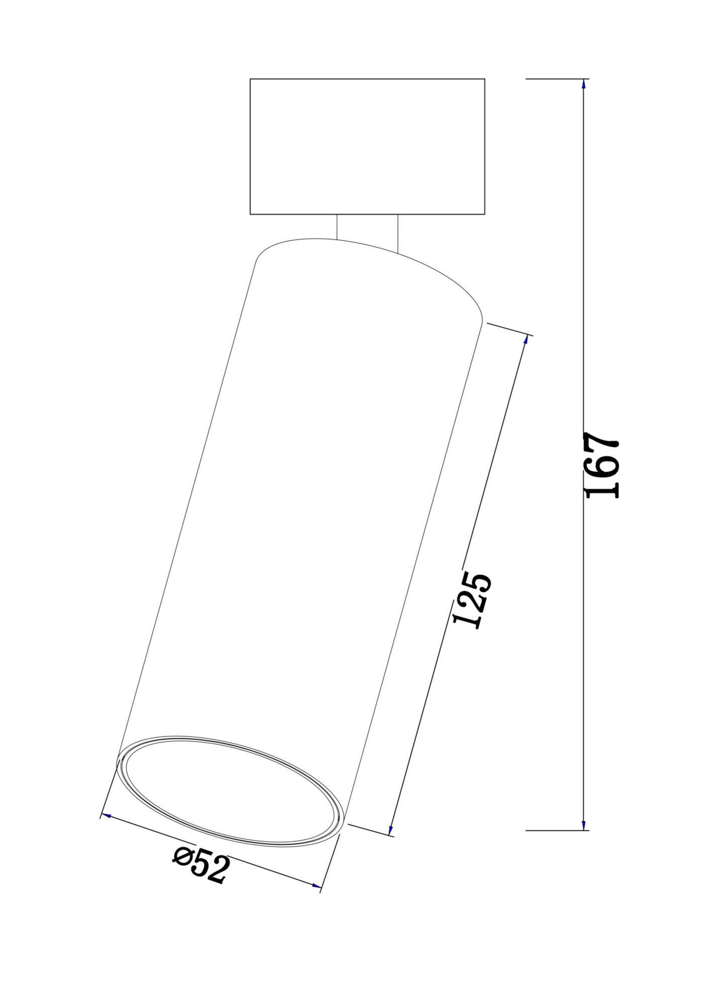 Потолочный светильник Фокус / FOCUS LED 12 Вт 3000 К 40° Потолочный светильник Technical C055CL-L12W3K — изображение 2