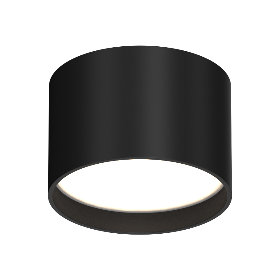 Накладной светодиодный светильник DRUM Black NO DIM — изображение 2