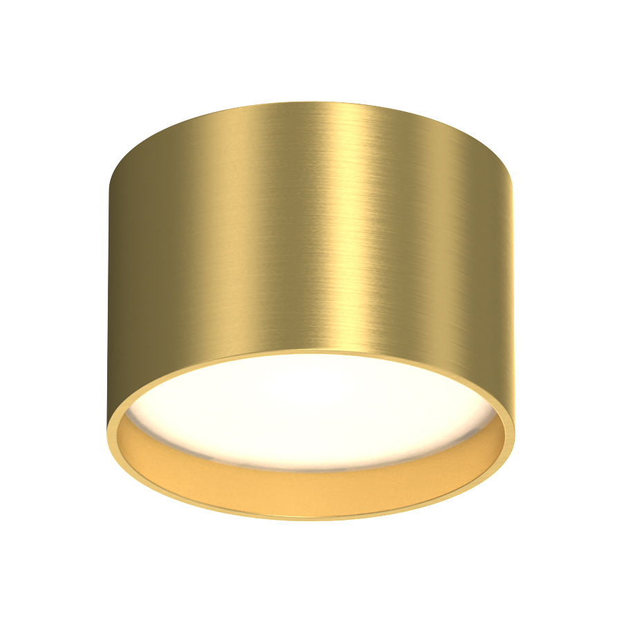 Накладной светодиодный светильник DRUM Brass NO DIM — изображение 2