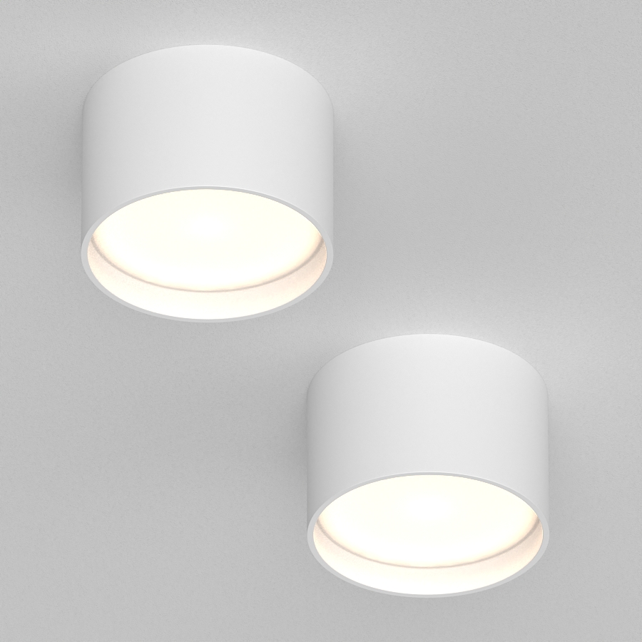 Накладной светодиодный светильник DRUM White NO DIM — изображение 2