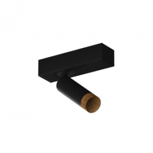 Накладной светодиодный светильник Ledron SAGITONY E S40 Wooden Black