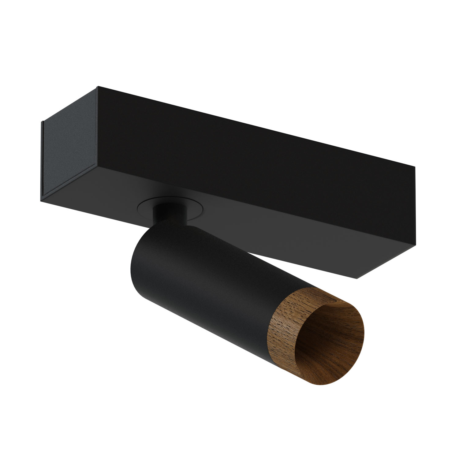 Накладной светодиодный светильник Ledron SAGITONY E S40 Wooden Black — изображение 2