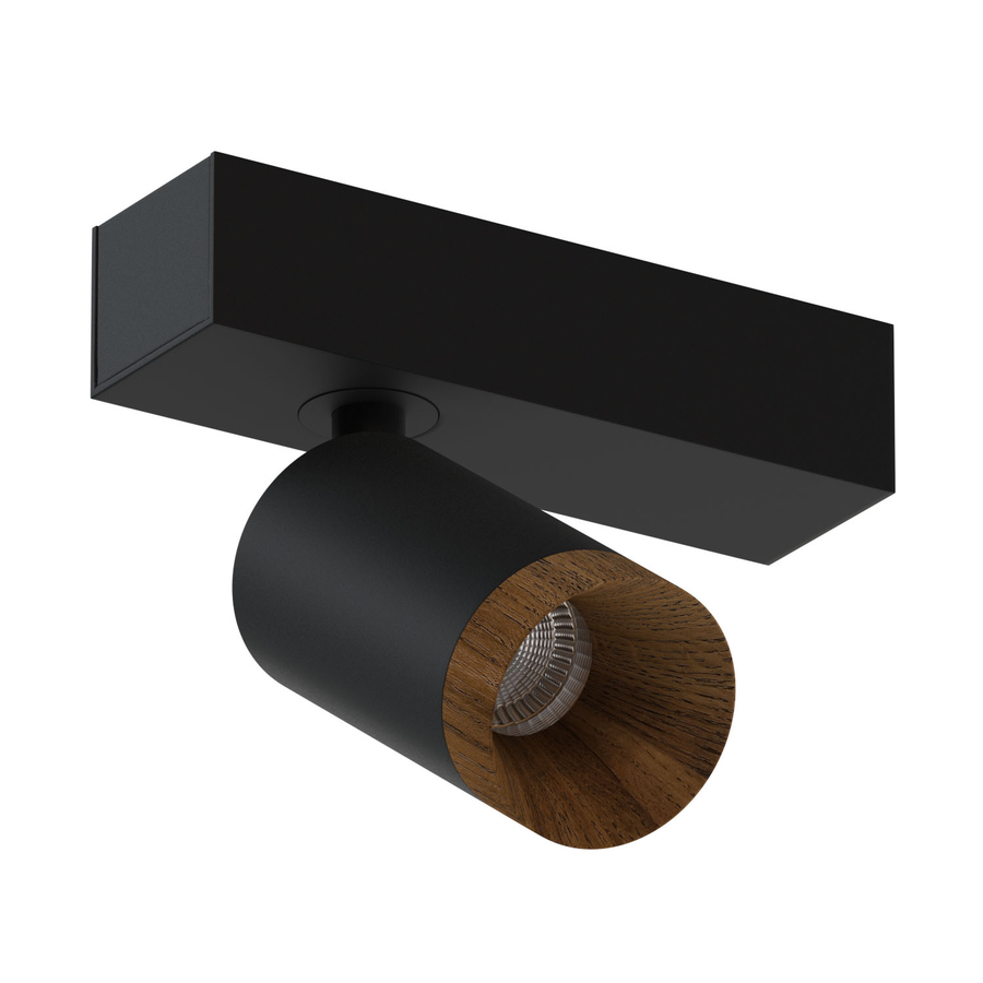 Накладной светодиодный светильник Ledron SAGITONY E S60 Wooden Black — изображение 2