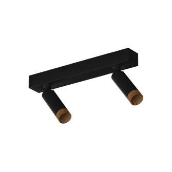 Накладной светодиодный светильник Ledron SAGITONY E2 S40 Wooden Black