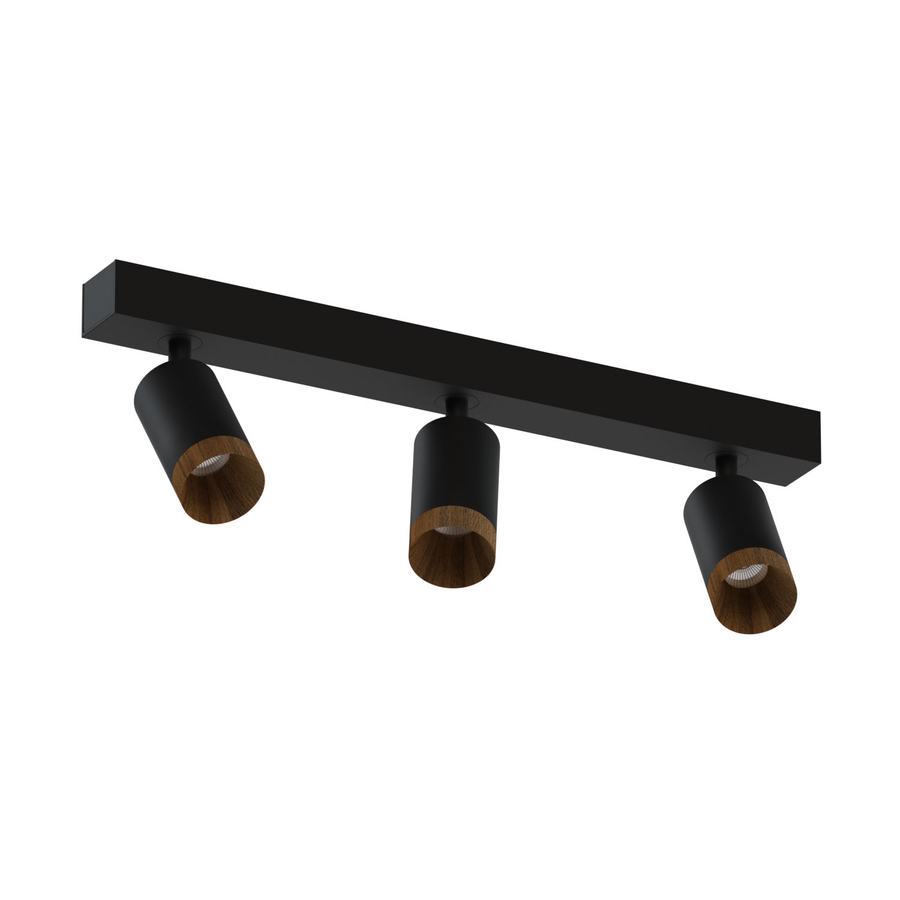 Накладной светодиодный светильник Ledron SAGITONY E3 S60 Wooden Black — изображение 2