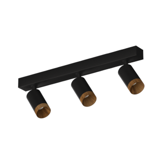 Накладной светодиодный светильник Ledron SAGITONY E3 S60 Wooden Black