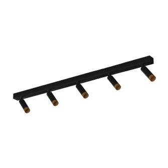 Накладной светодиодный светильник Ledron SAGITONY E5 S40 Wooden Black