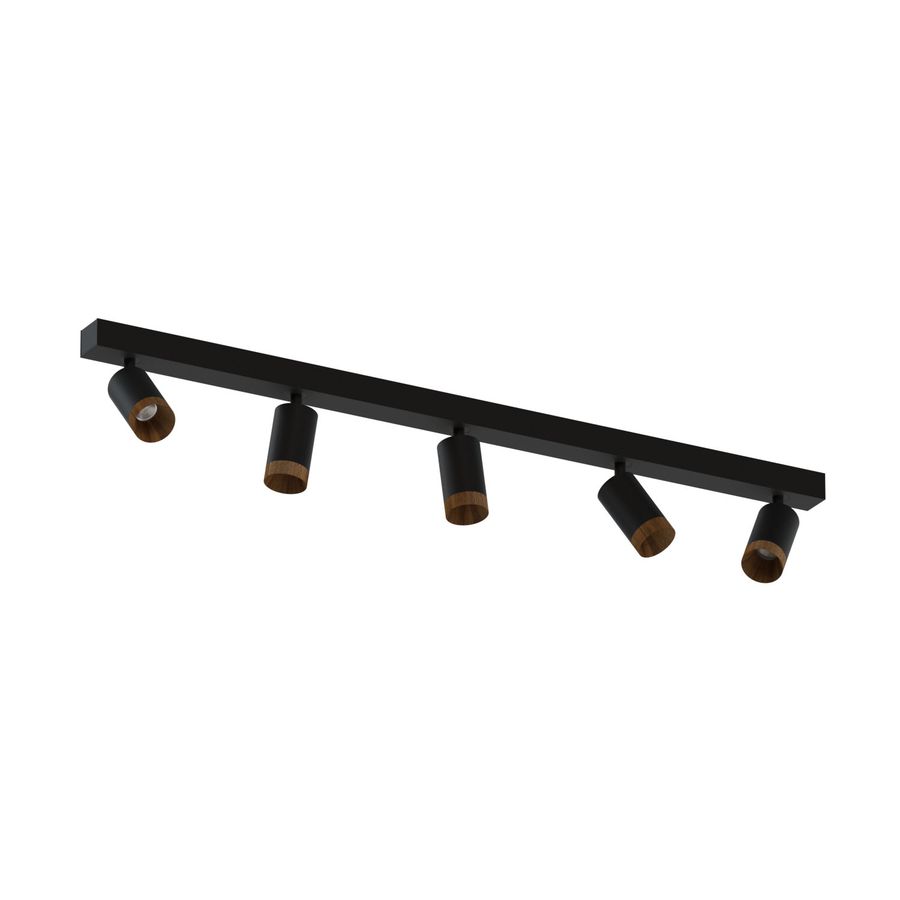 Накладной светодиодный светильник Ledron SAGITONY E5 S60 Wooden Black — изображение 2