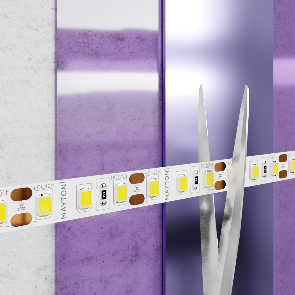 Светодиодная лента 12В 2835 9,6Вт/м 6000K 5м IP20 Светодиодная лента Led Strip 10110 — изображение 3