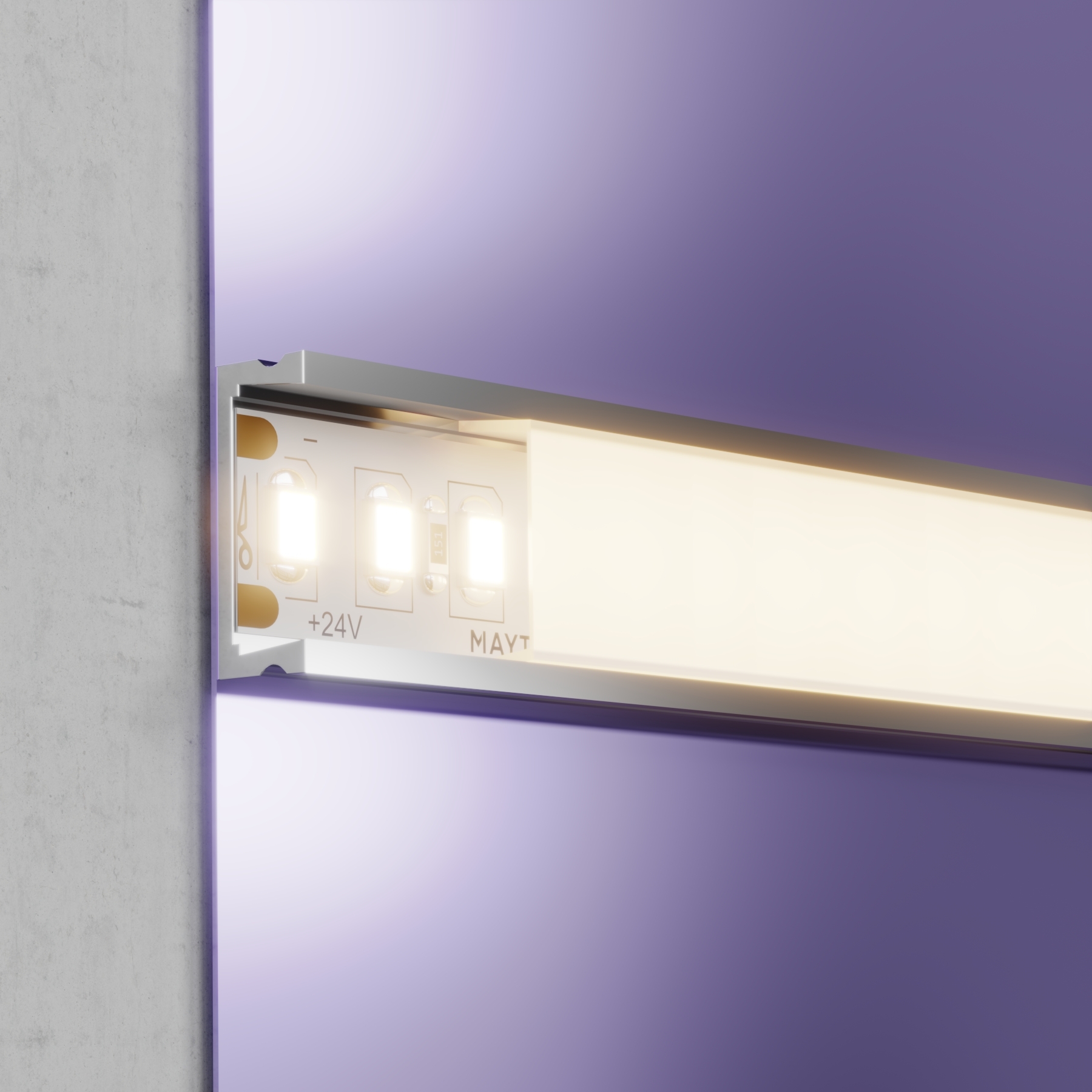 Светодиодная лента 24В 2835 20Вт/м 3000K 5м IP20 Светодиодная лента Led Strip 10154 — изображение 3