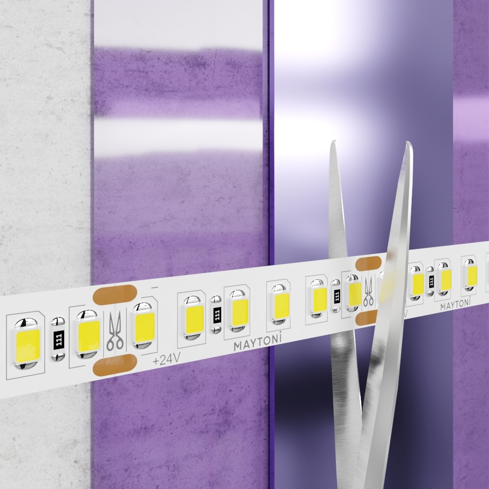 Светодиодная лента 24В 2835 20Вт/м 4000K 5м IP20 Светодиодная лента Led Strip 10155 — изображение 2