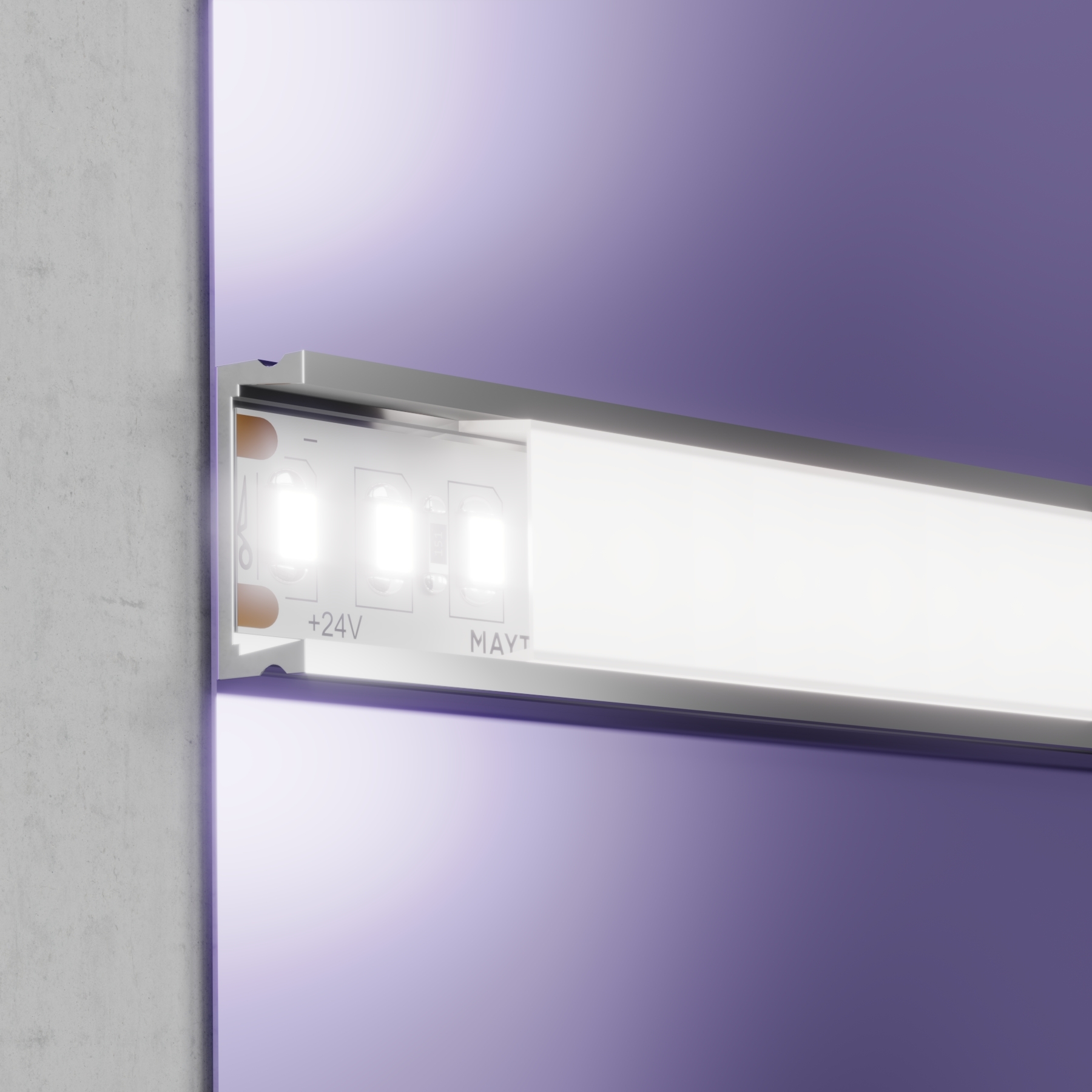 Светодиодная лента 24В 2835 20Вт/м 6000K 5м IP20 Светодиодная лента Led Strip 10156 — изображение 3