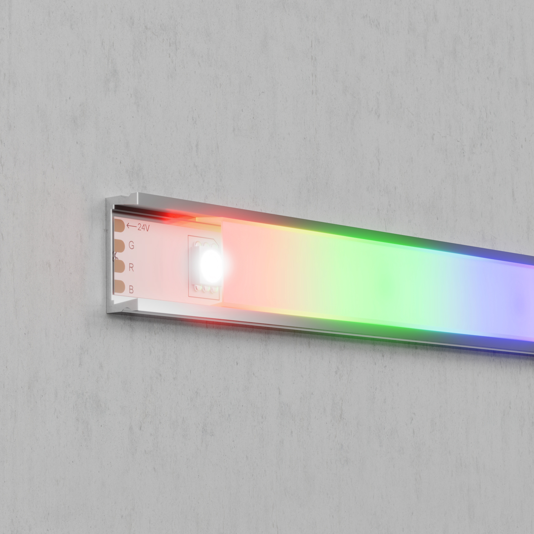 Светодиодная лента 24В 5050 7,2Вт/м Цветная (RGB) 5м IP20 Светодиодная лента Led Strip 10166 — изображение 4