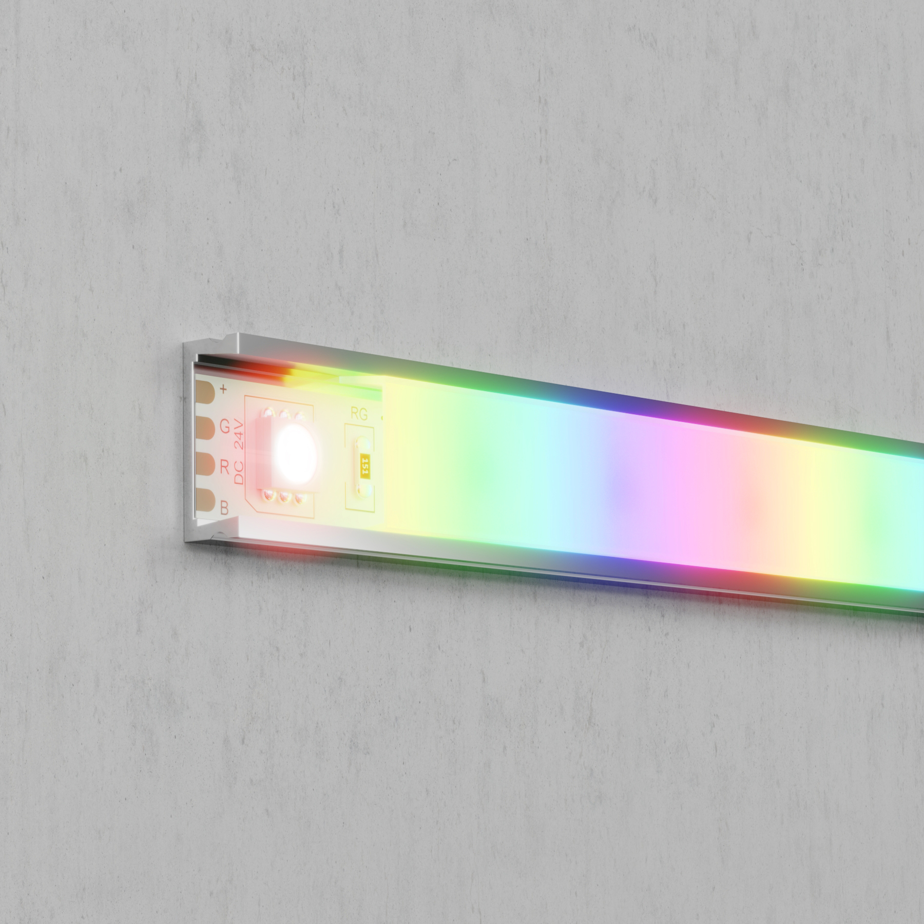 Светодиодная лента 24В 5050 14,4Вт/м Цветная (RGB) 5м IP20 Светодиодная лента Led Strip 10174 — изображение 4