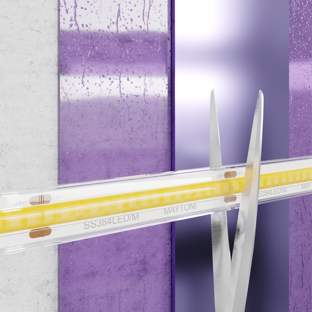 Светодиодная лента 24В COB 12Вт/м 4000K 5м IP65 Светодиодная лента Led Strip 10186 — изображение 4