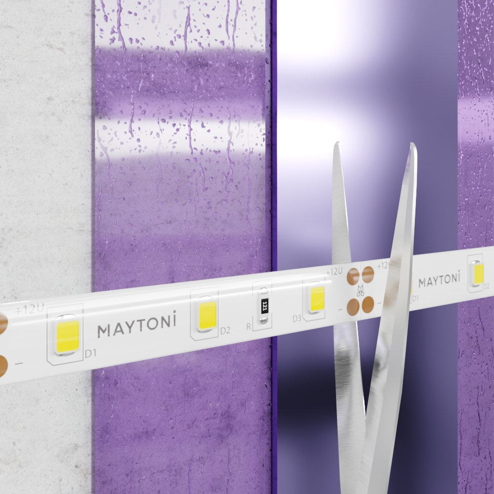 Светодиодная лента 12В 2835 7,2Вт/м 6000K 5м IP65 Светодиодная лента Led Strip 20006 — изображение 3