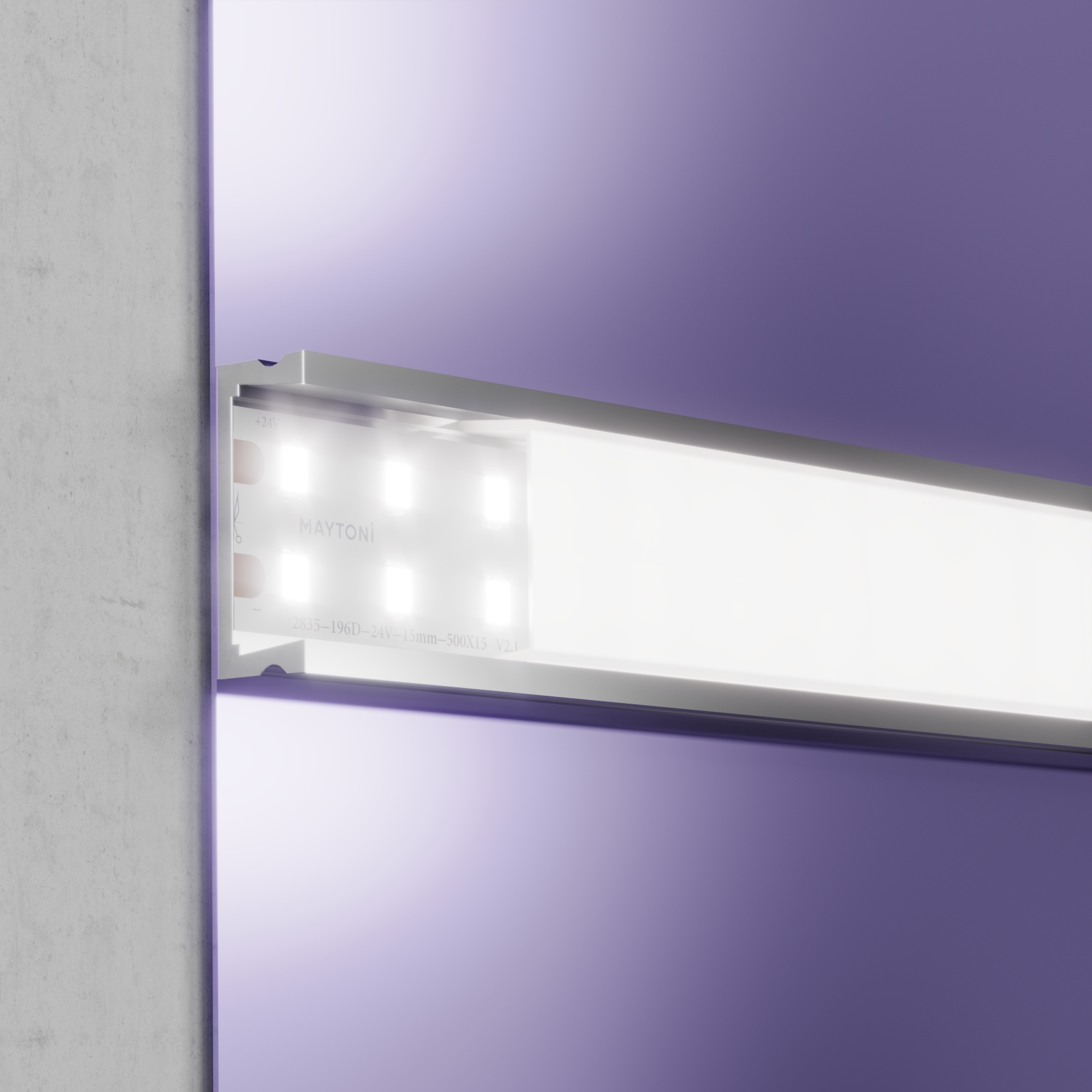 Светодиодная лента 24В 2835 20Вт/м 6000K 5м IP20 15мм Светодиодная лента Led Strip 20030 — изображение 2