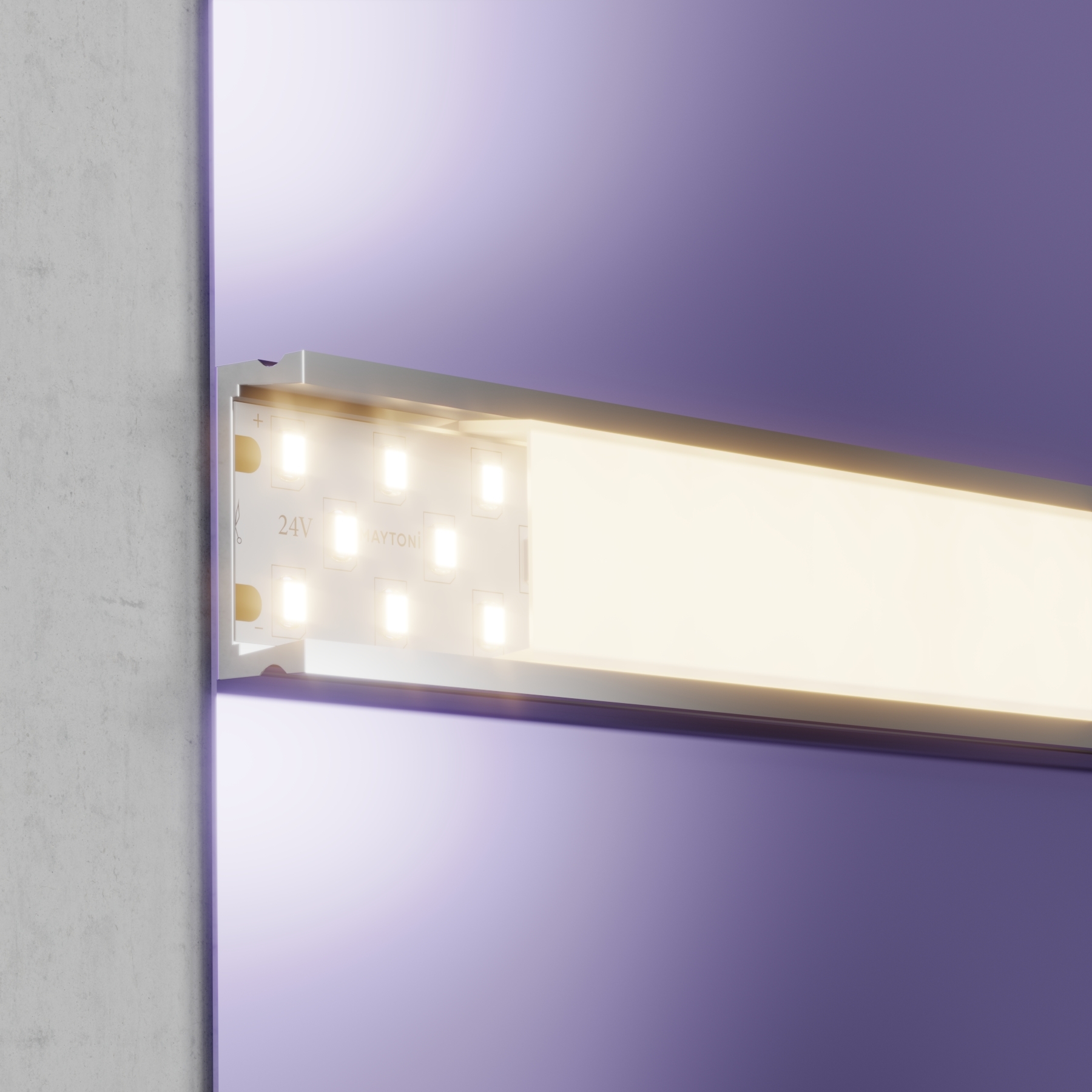 Светодиодная лента 24В 2835 27Вт/м 3000K 5м IP20 19мм Светодиодная лента Led Strip 20031 — изображение 3