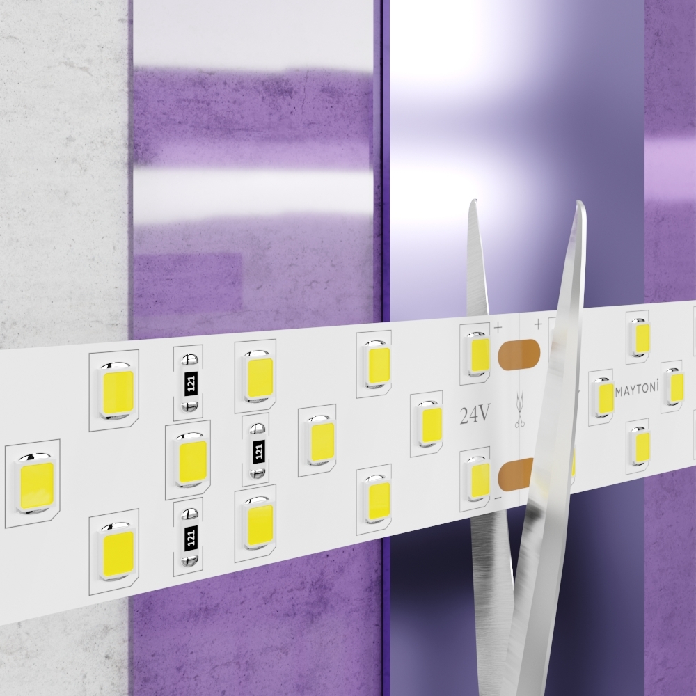 Светодиодная лента 24В 2835 27Вт/м 6000K 5м IP20 19мм Светодиодная лента Led Strip 20033 — изображение 3