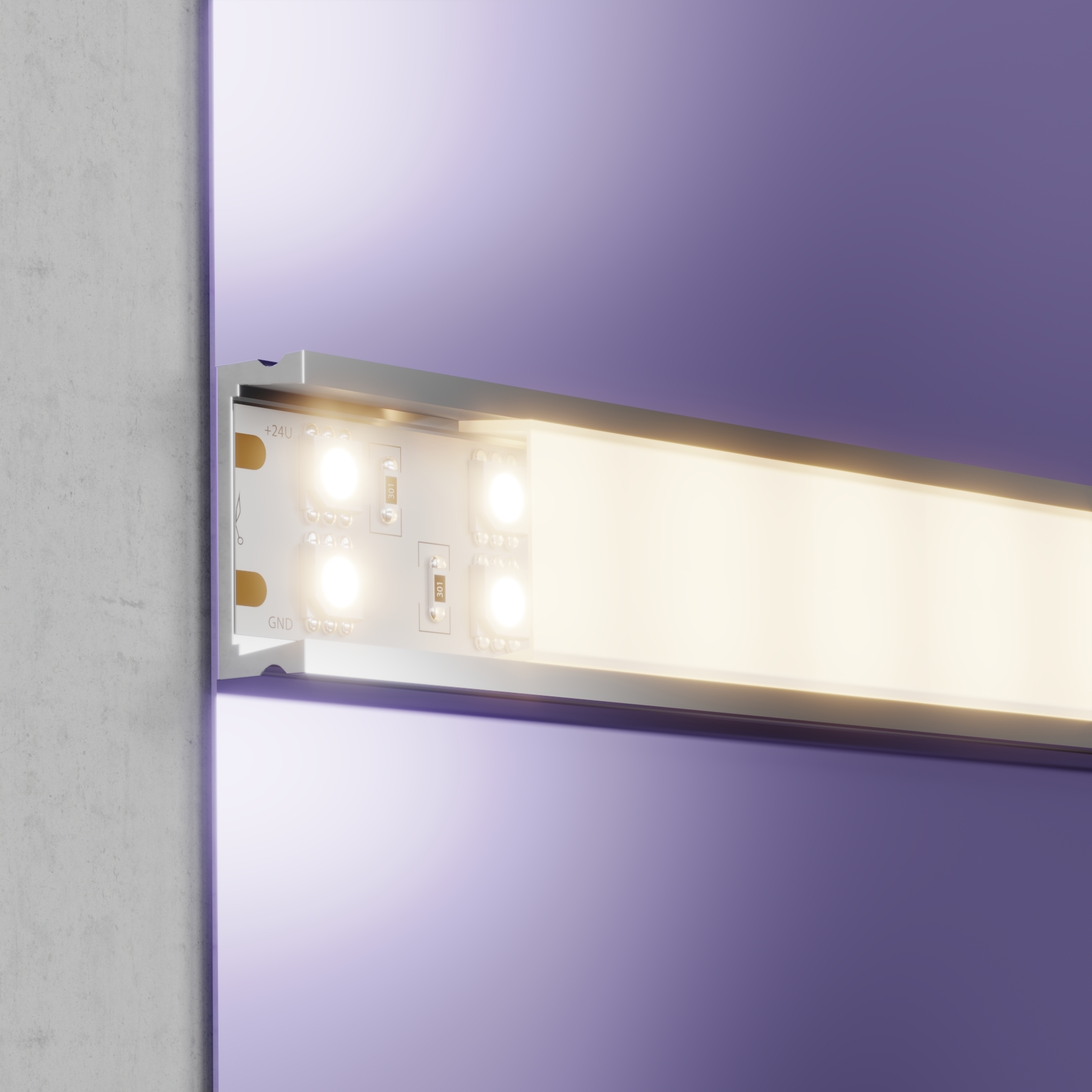 8Вт/м 3000K 5м IP20 15мм Светодиодная лента Led Strip 20034