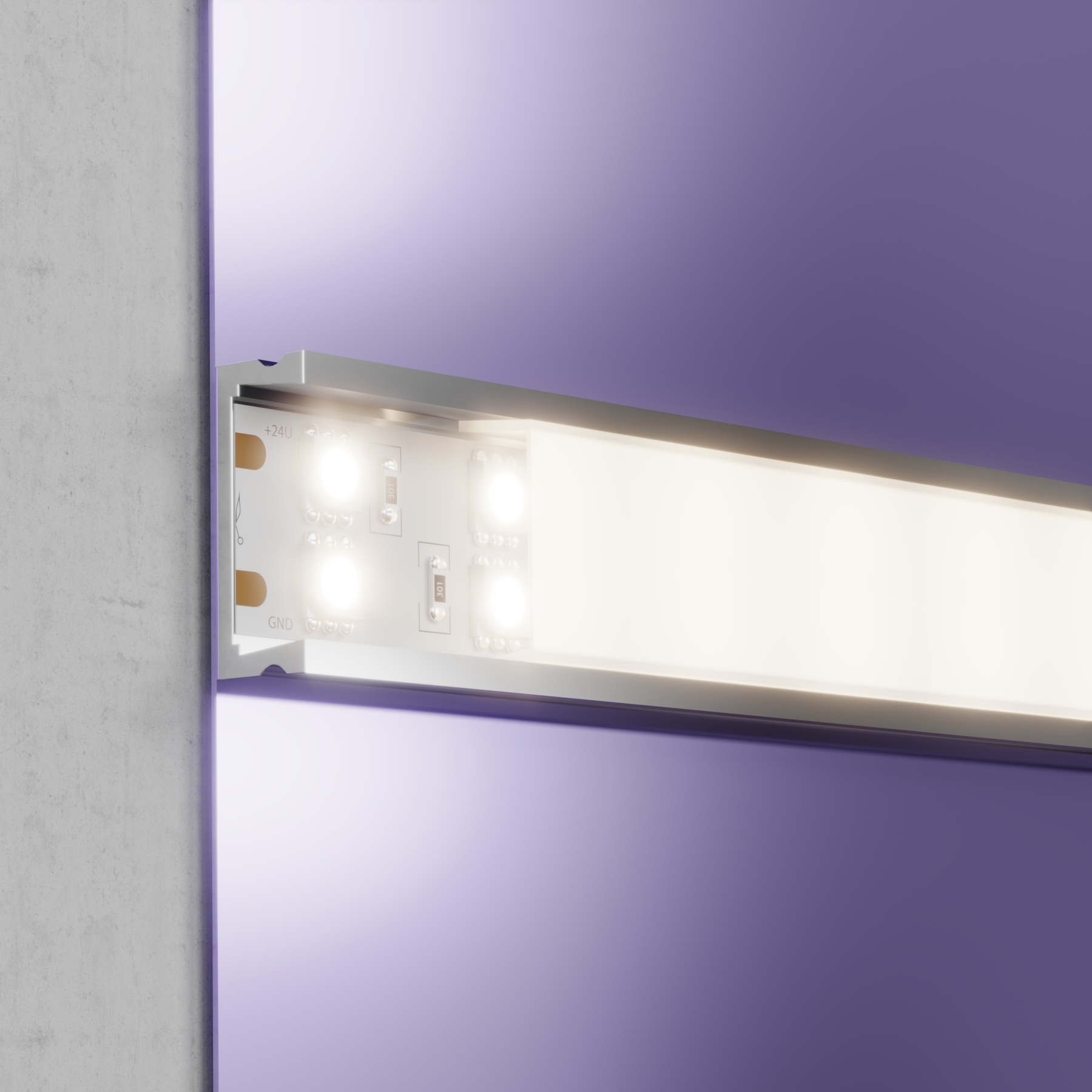 8Вт/м 4000K 5м IP20 15мм Светодиодная лента Led Strip 20035