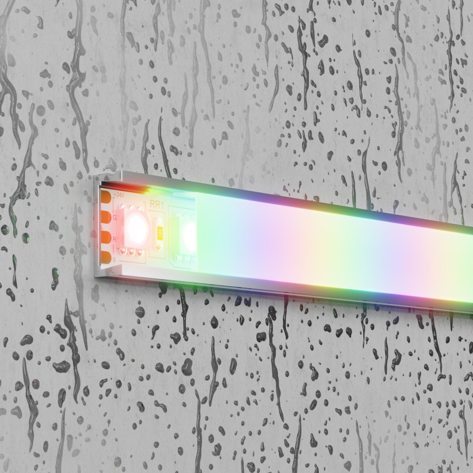 Светодиодная лента 24В 5050 21Вт/м Цветная (RGB) 5м IP20 Светодиодная лента Led Strip 20037 — изображение 2