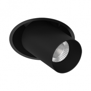Встраиваемый поворотный светодиодный светильник EVA DANNY MINI Black 4000K