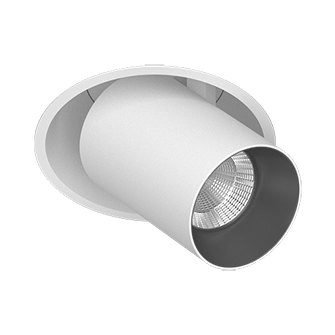 Встраиваемый поворотный светодиодный светильник Ledron EVA DANNY MINI White-Grey TRIAC