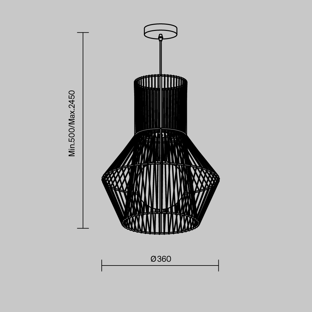 Подвесной светильник Коттедж / Cottage Подвесной светильник Freya FR5405PL-01W — изображение 4