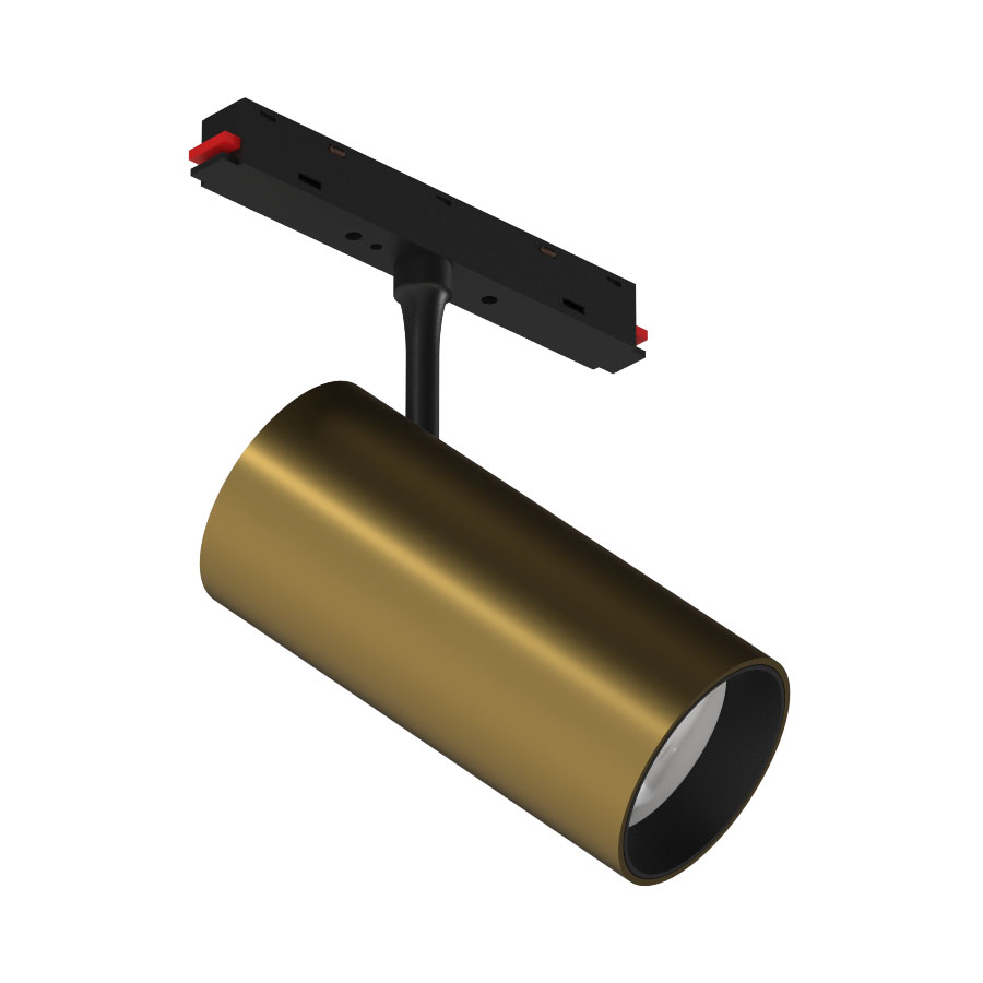 Светодиодный светильник для магнитной системы Ledron Pular 24 Brass — изображение 2