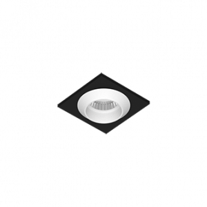 Встраиваемый светодиодный светильник Ledron GIZA MINI SQ Black-White