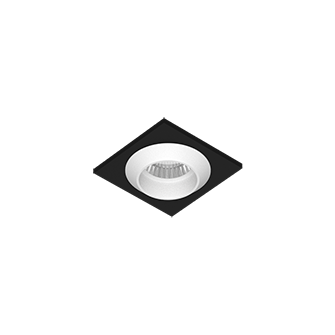 Встраиваемый светодиодный светильник Ledron GIZA MINI SQ Black-White