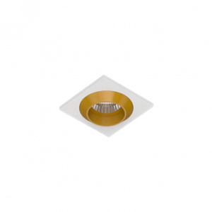 Встраиваемый светодиодный светильник Ledron GIZA MINI SQ White-Gold