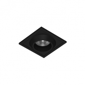 Встраиваемый светодиодный светильник GIZA SQ Black 4000K