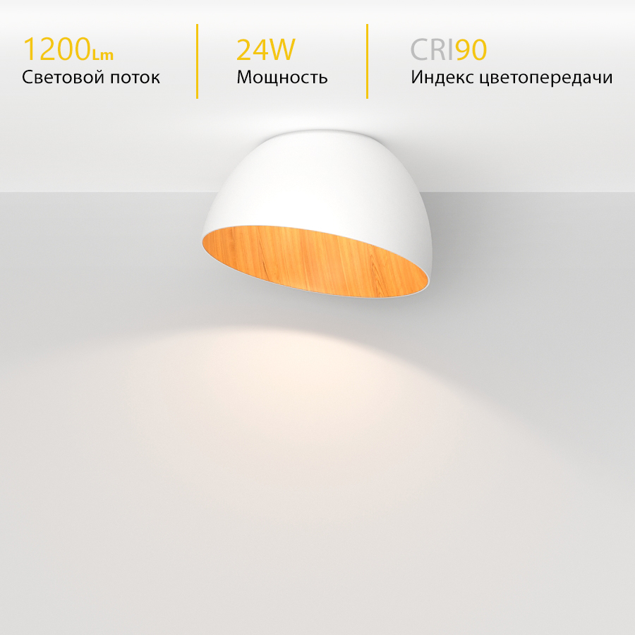 Накладной светодиодный светильник GLOW D350 — изображение 3