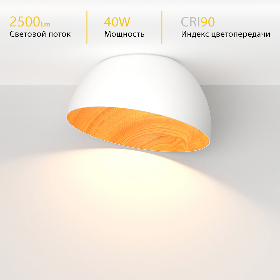 Накладной светодиодный светильник GLOW D500 — изображение 3