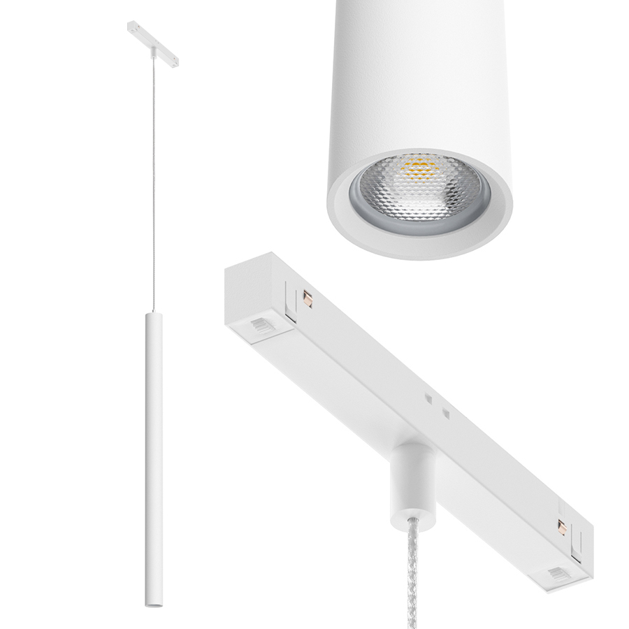 Светодиодный светильник для магнитной системы Ledron HL012-T White — изображение 2