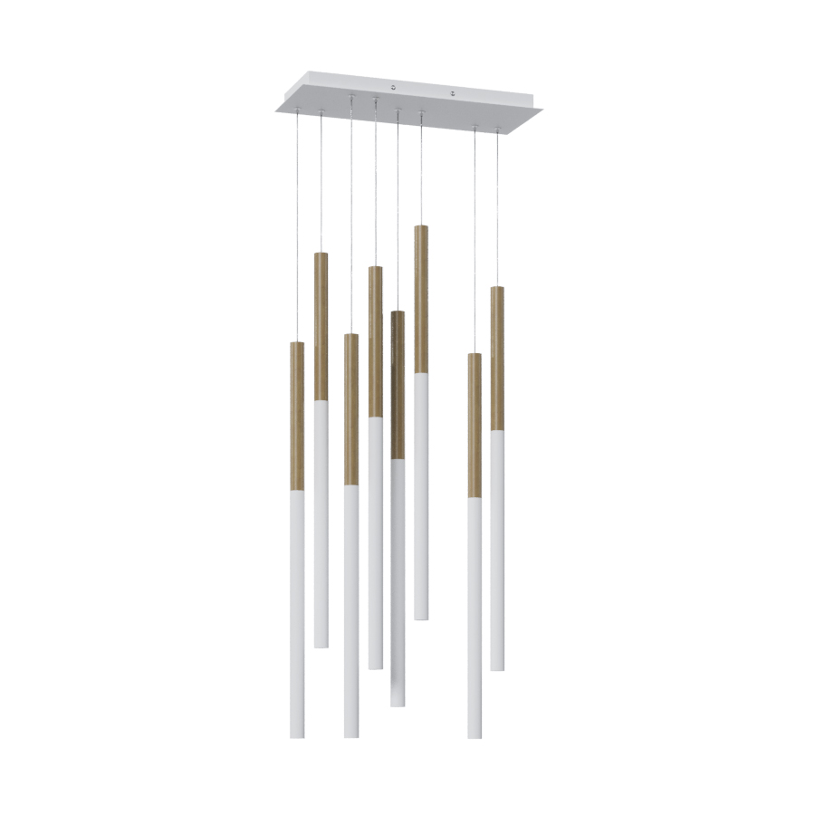 Подвесной светодиодный светильник HL012-8 Wooden 300 White — изображение 2