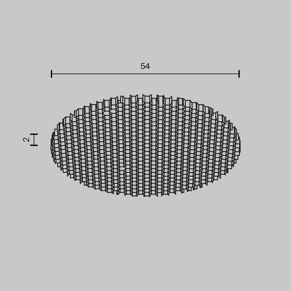 Светофильтр HoneyComb ⌀54мм для Фокус / Focus Led 20Вт Комплектующие для светильника Technical HoneyComb-D52 — изображение 2