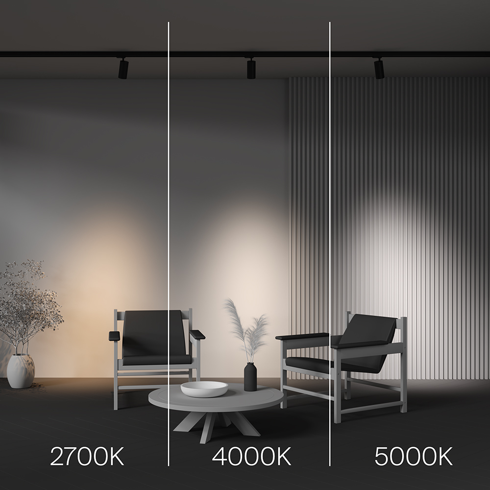 Трековый светильник Фокус / Focus Led Trinity 2700-5000K 20Вт 36° Трековый светильник Technical TR197-3-20WCCT-M-B — изображение 4