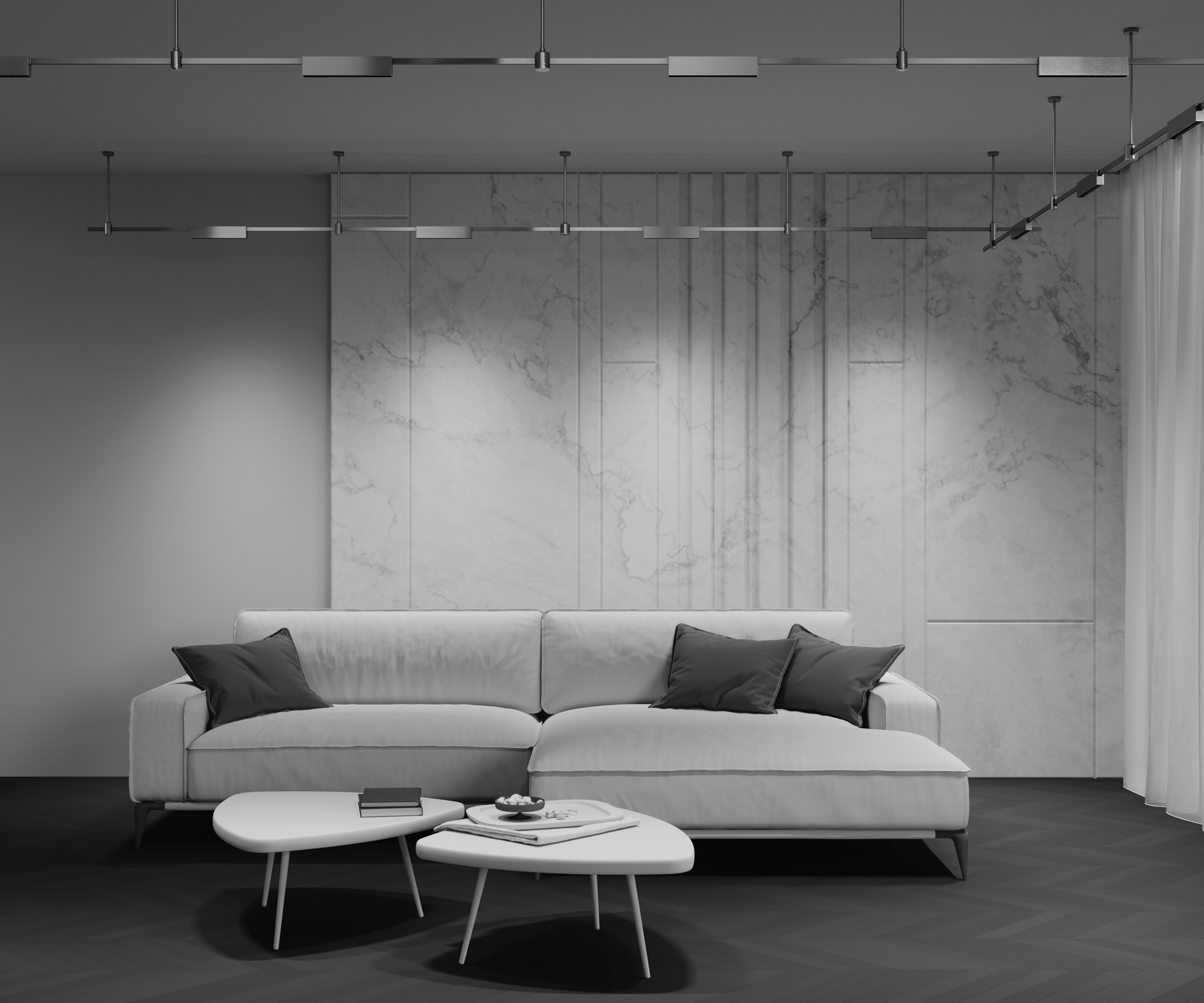 Трековый светильник Точки / Points Flarity 4000K 12Вт 40° Трековый светильник Technical TR150-1-12W4K-M-BS — изображение 2