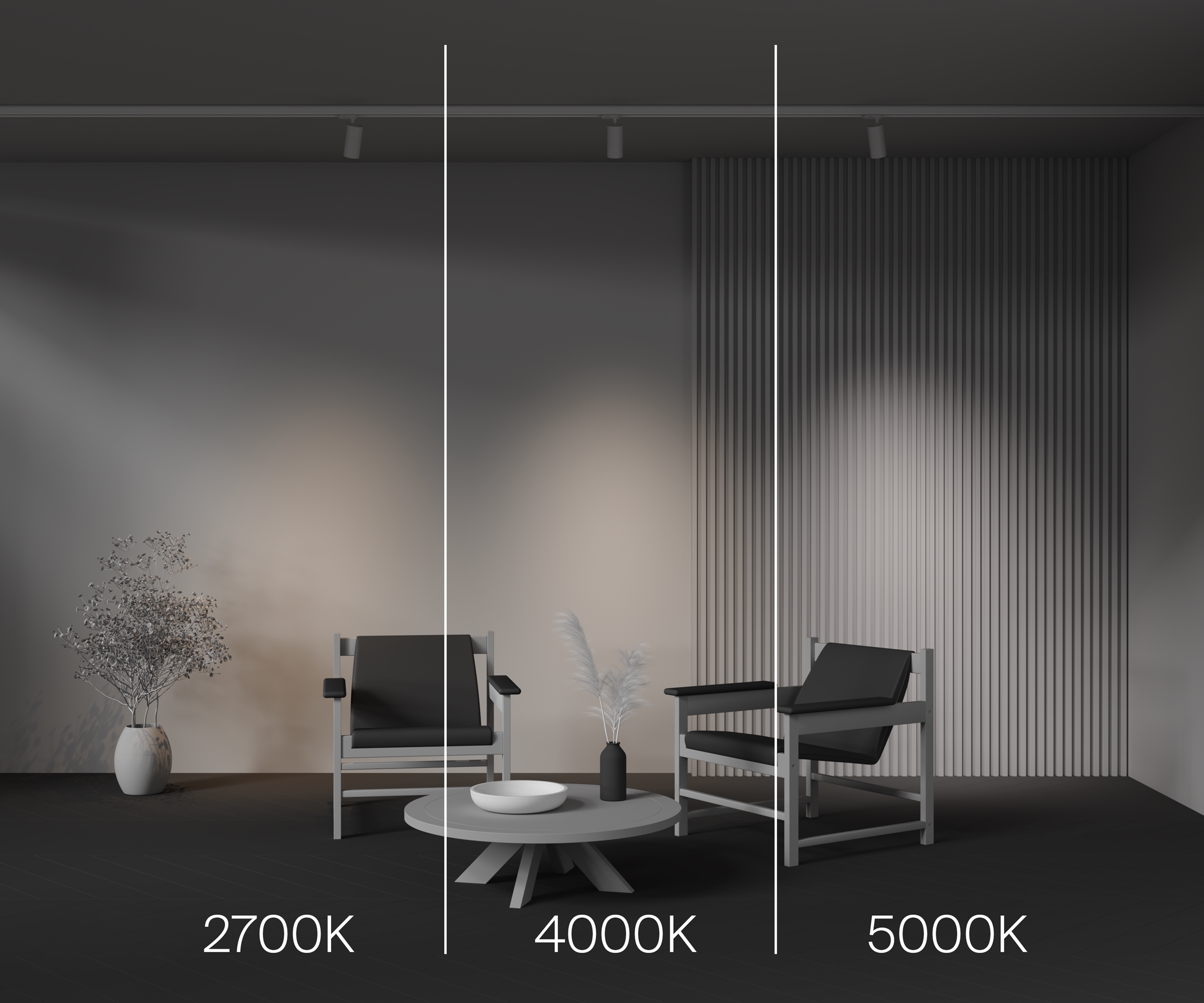 Трековый светильник Фокус / Focus Led Trinity 2700-5000K 12Вт 36° Трековый светильник Technical TR197-3-12WCCT-M-W — изображение 2