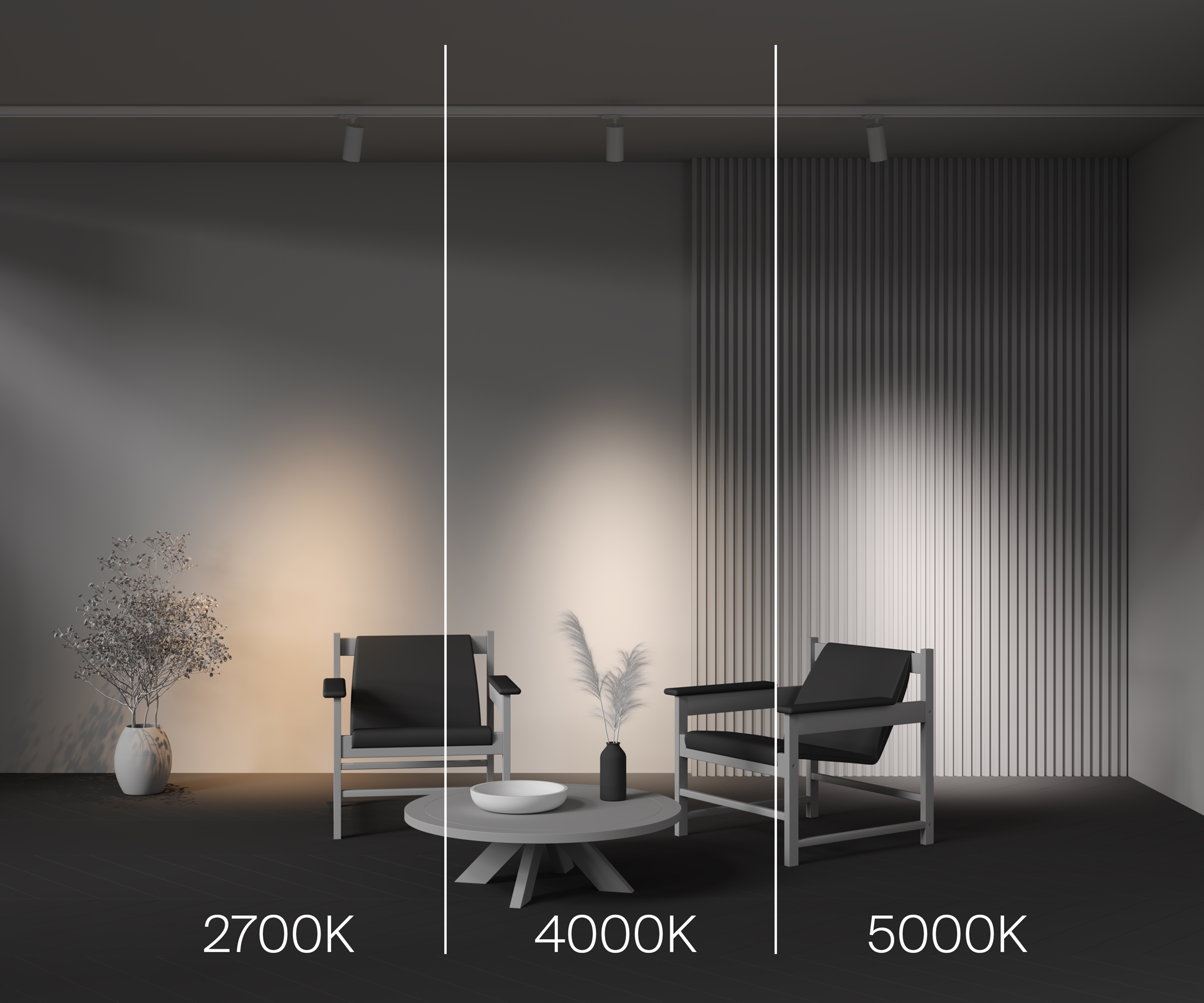 Трековый светильник Фокус / Focus Led Trinity 2700-5000K 20Вт 36° Трековый светильник Technical TR197-3-20WCCT-M-W — изображение 2